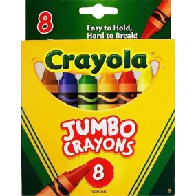 Crayola Jumbo Crayons 8/Pkg