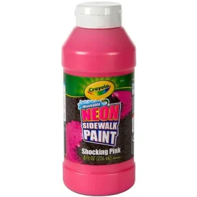 Crayola Washable Neon Sidewalk Paint 8oz