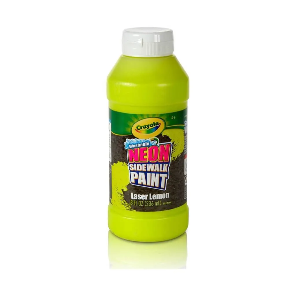 Crayola Washable Neon Sidewalk Paint 8oz