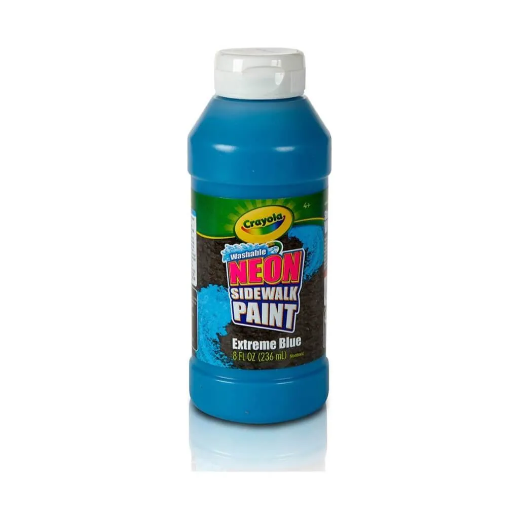 Crayola Washable Neon Sidewalk Paint 8oz