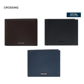 Crossing Elite Money Clip Leather Wallet RFID