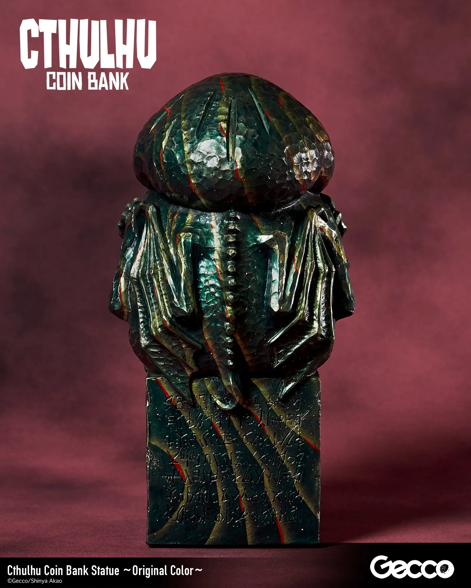 Cthulhu Coin Bank Statue (Original Color)