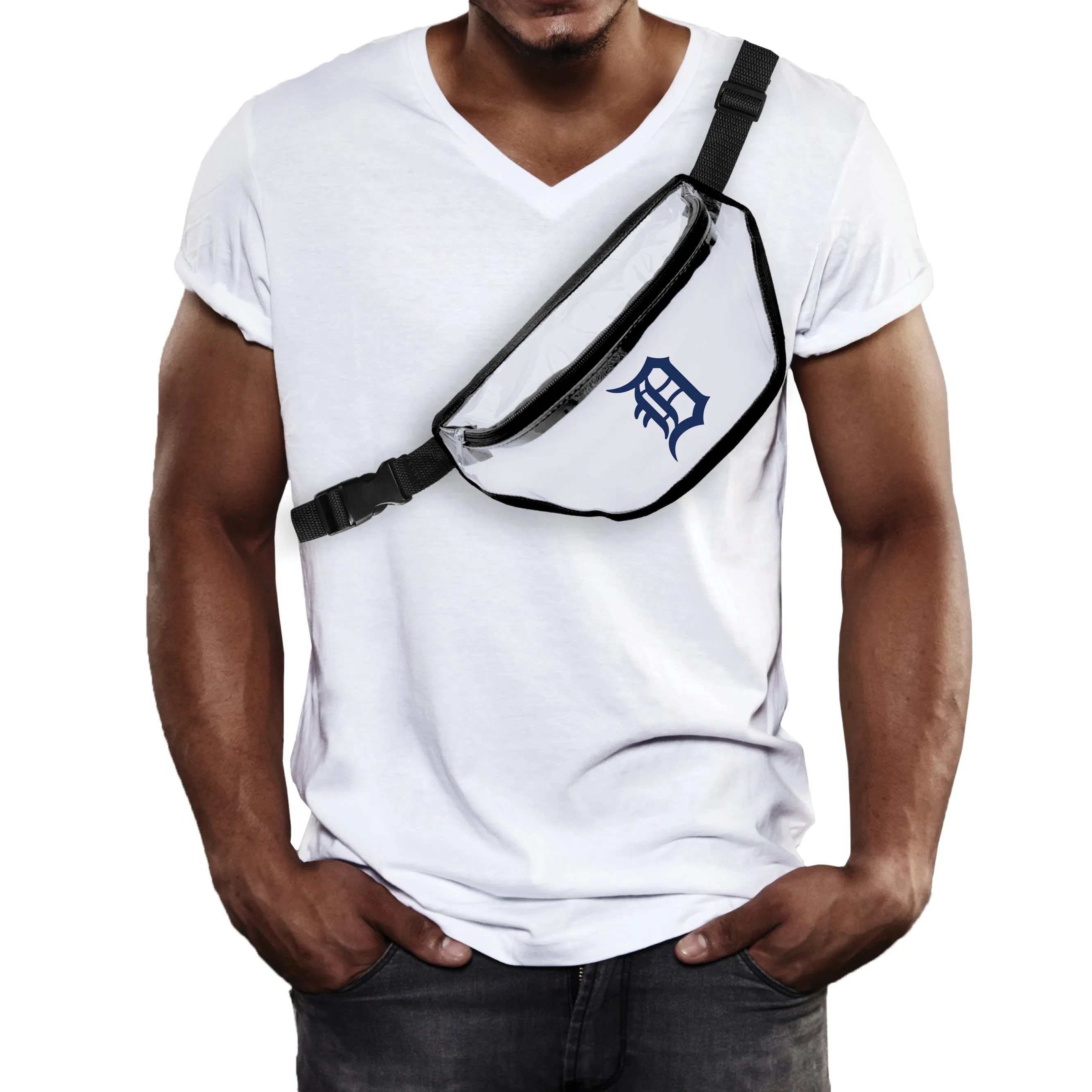 Detroit Tigers Clear Fanny Pack