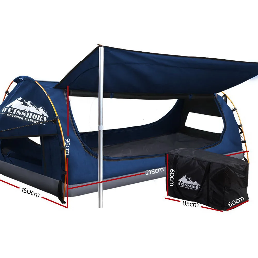 Double Ripstop Canvas Swag Tent, UV Resistant - Weisshorn