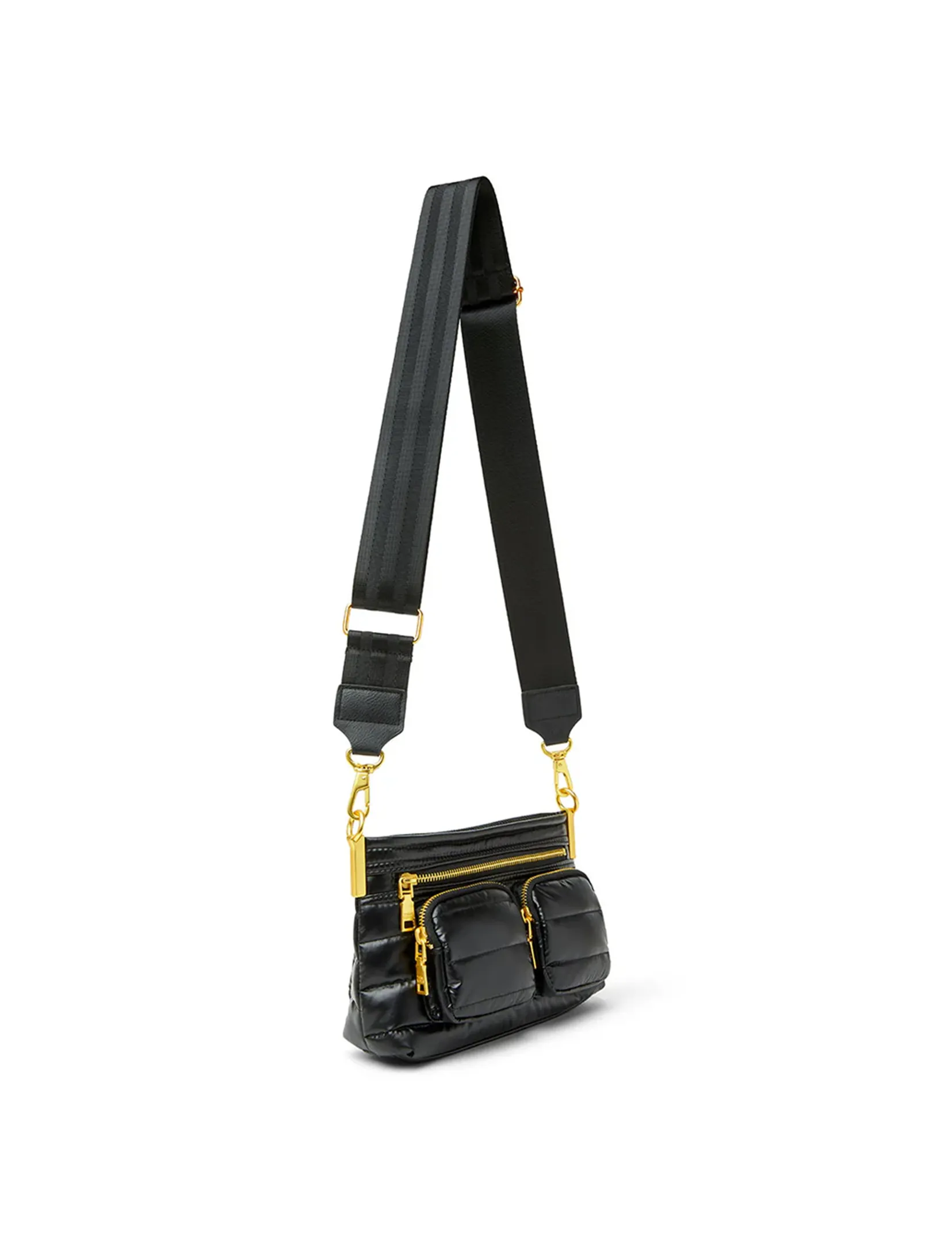 Double Trouble Bag, Pearl Black