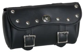 DS5602S Two Hidden Strap with Chrome Buckle Tool Bag with Studs