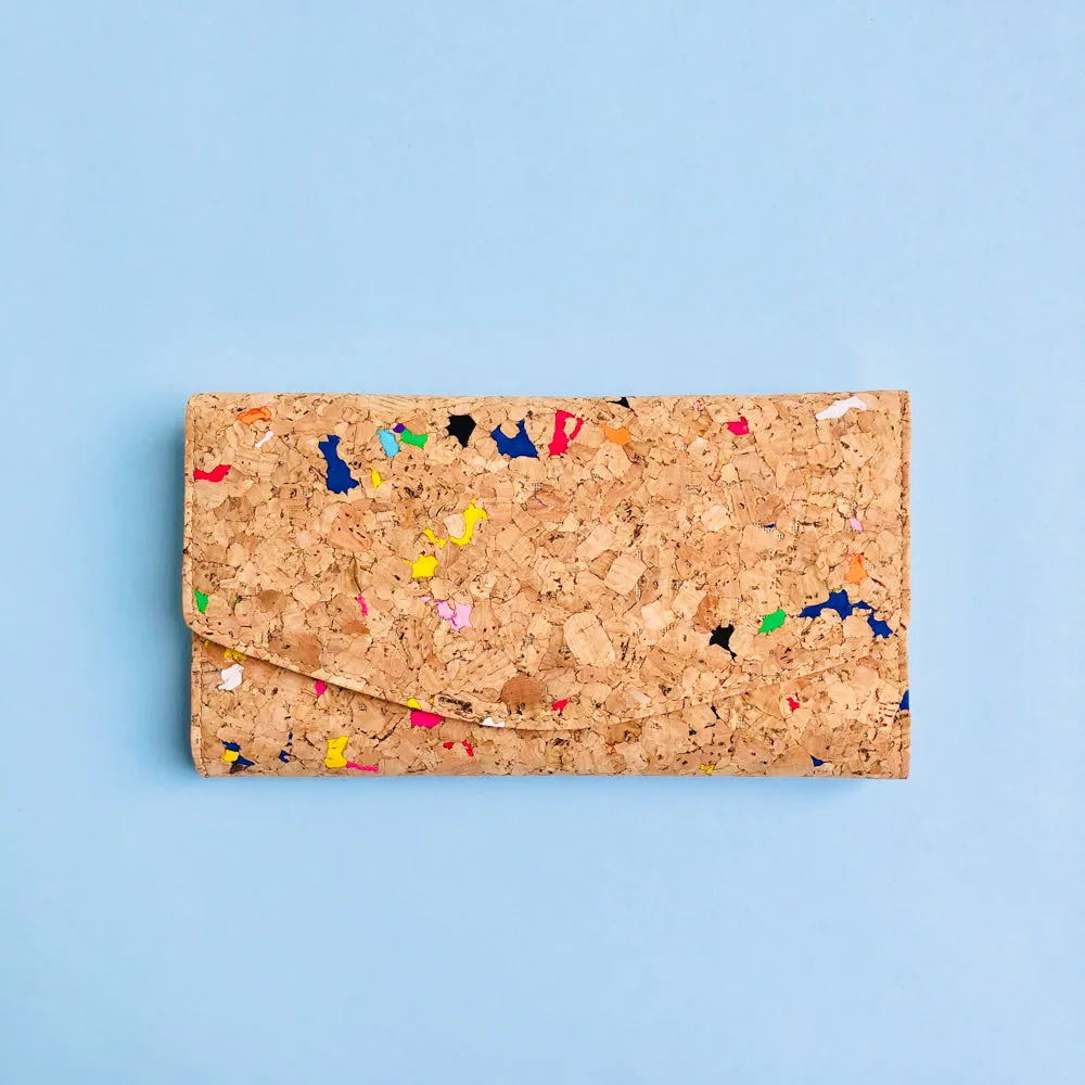 Emma Cork Wallet in Vivid