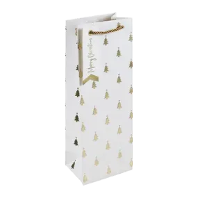 Eurowrap Bottle Bag Gold Tree