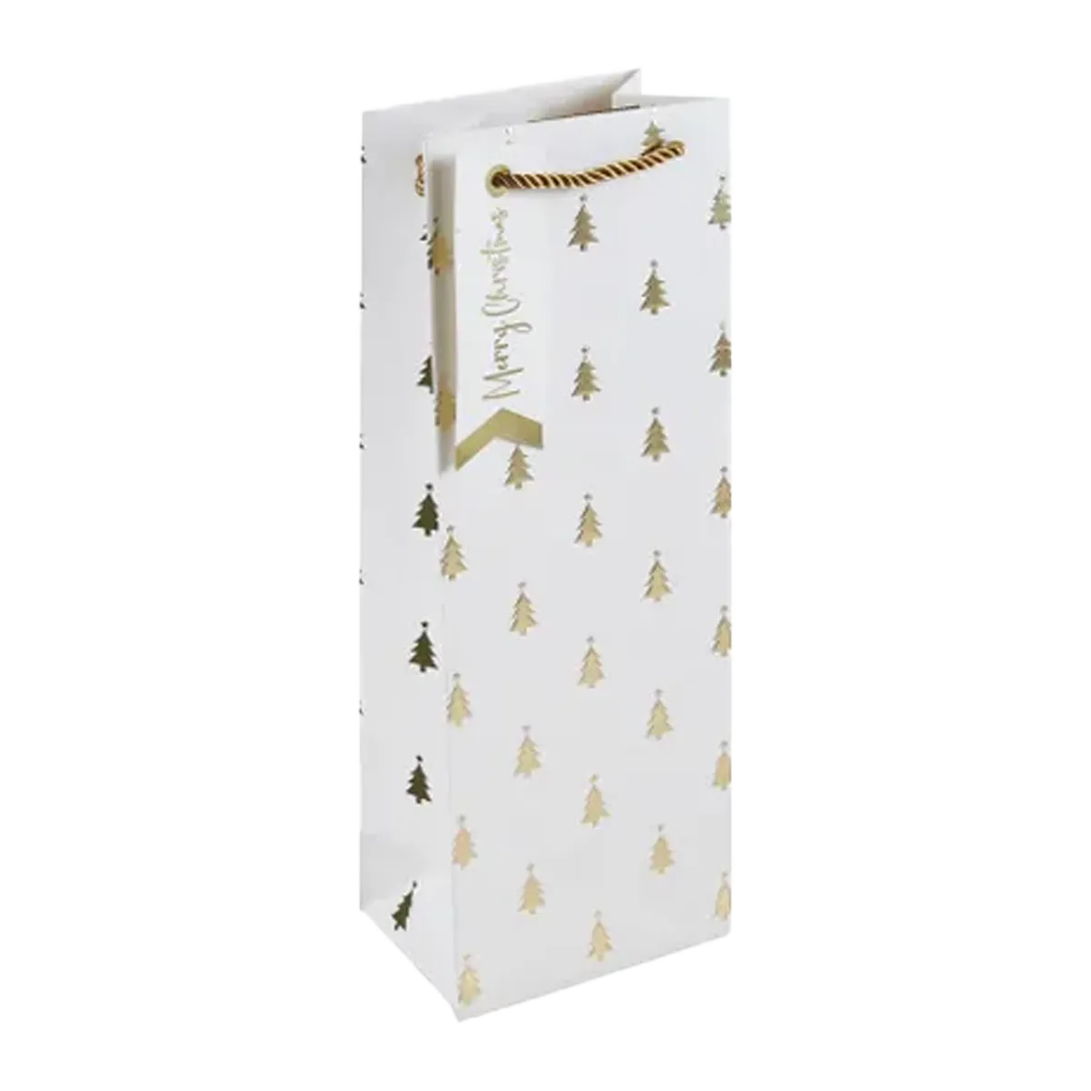 Eurowrap Bottle Bag Gold Tree