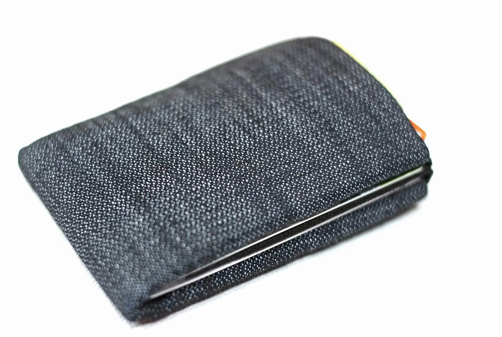 Experience the Perfect Balance of Sustainability and Style with Our Vegan Denim Minimalist Wallets -  NO RFID protection