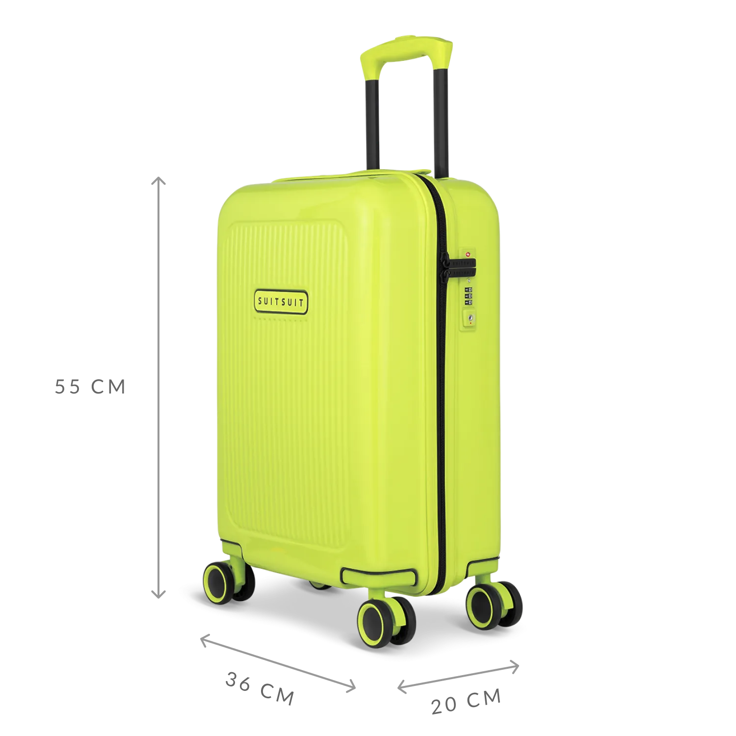 Expression - Cyber Lime - Safe Travels Set (20 INCH)