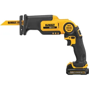 Factory Refurbished DEWALT 12V MAX* Cordless Pivot Reciprocating Saw Kit DCS310S1