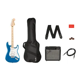 Fender Affinity Series Stratocaster HSS Pack, Lake Placid Blue