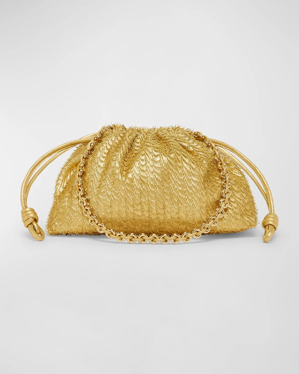 Flamenco Fringe Metallic Shoulder Bag