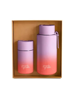 Frank Green Essential Gift Set - Large (Lilac Haze / Living Coral)