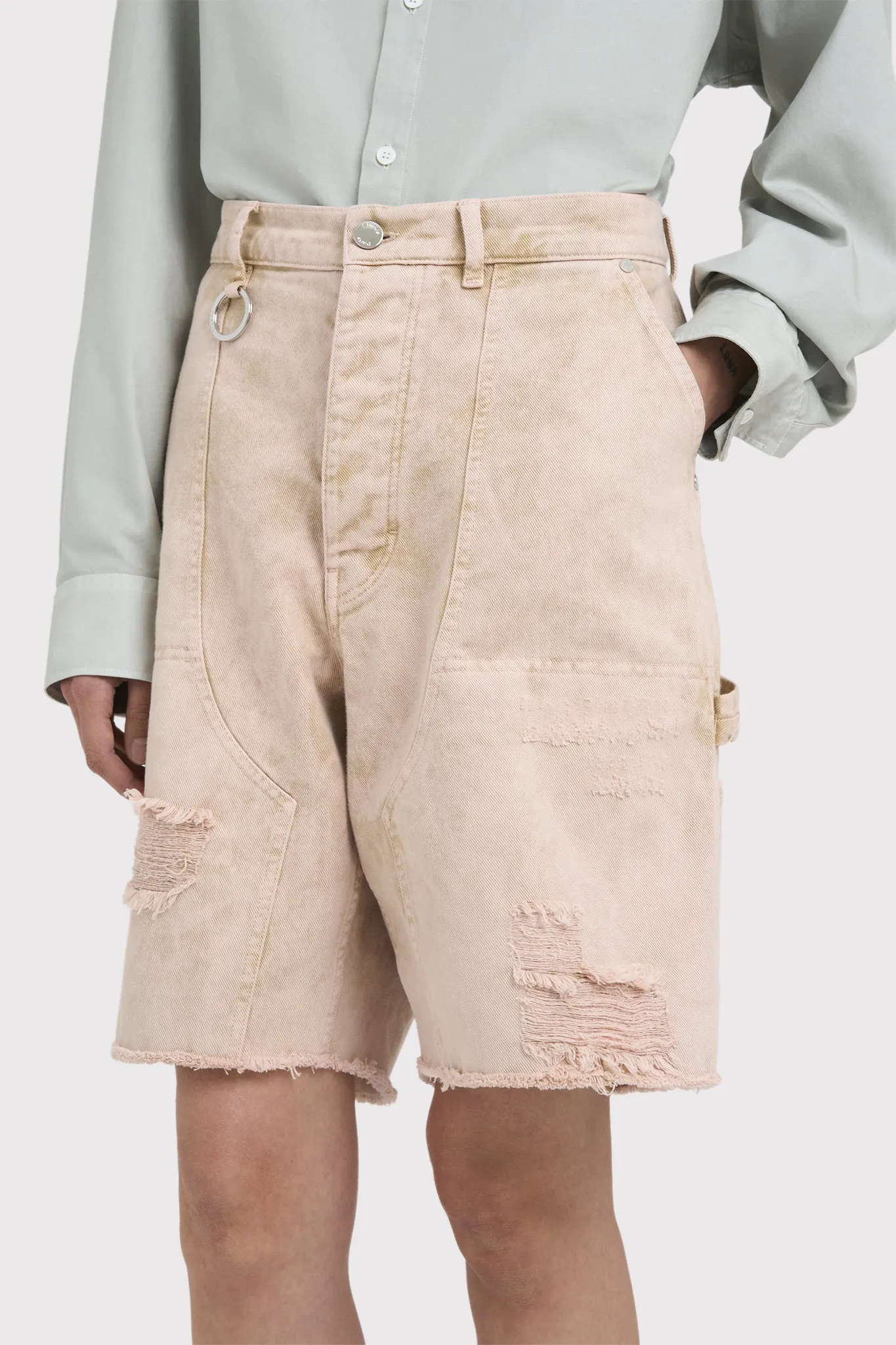 FRICHE SHORT DENIM DYED SAND