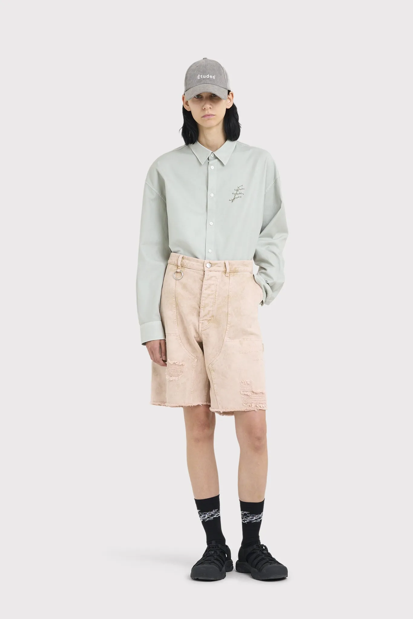 FRICHE SHORT DENIM DYED SAND