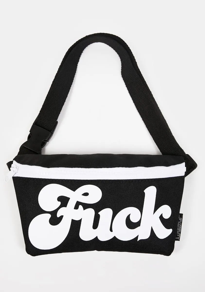 Fuck Ultra Slim Fanny Pack