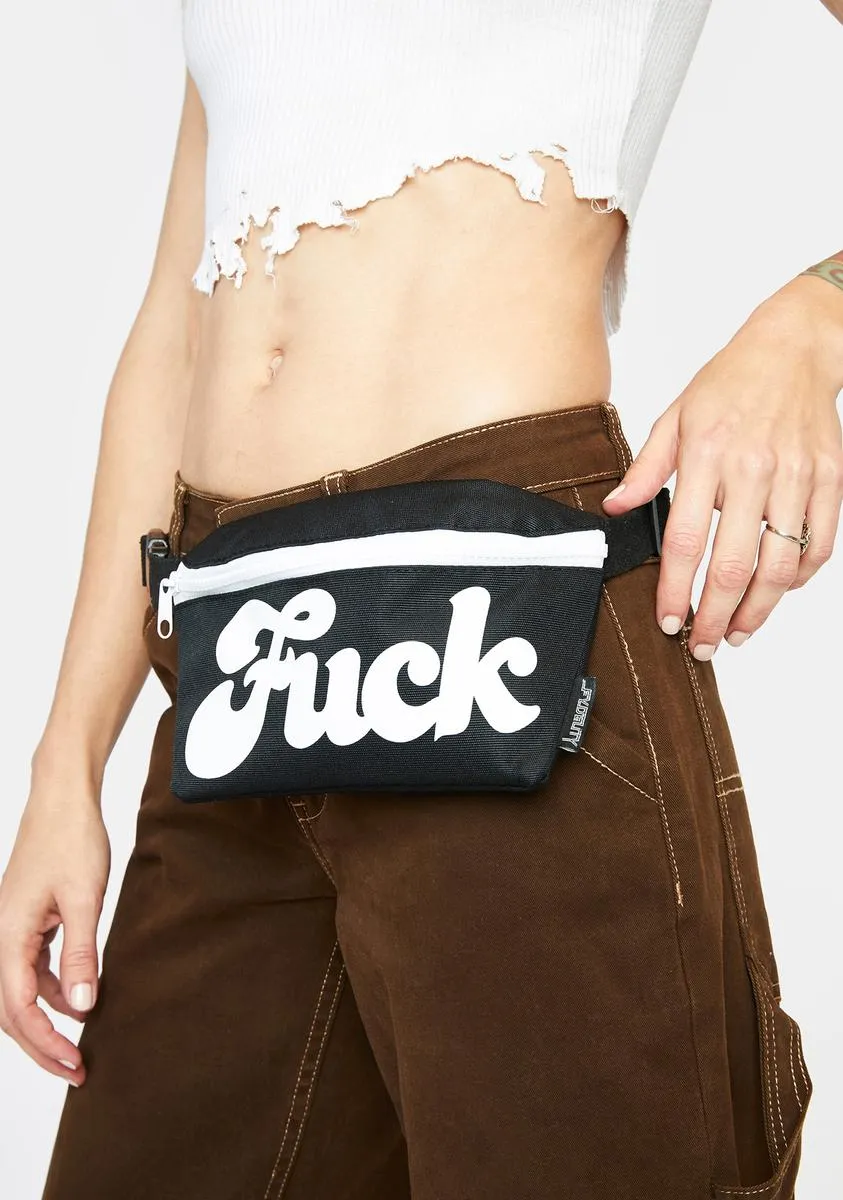 Fuck Ultra Slim Fanny Pack