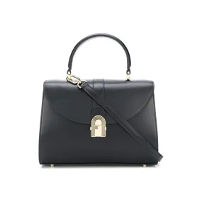 Furla 1927 Top Handle Opera Black Bag