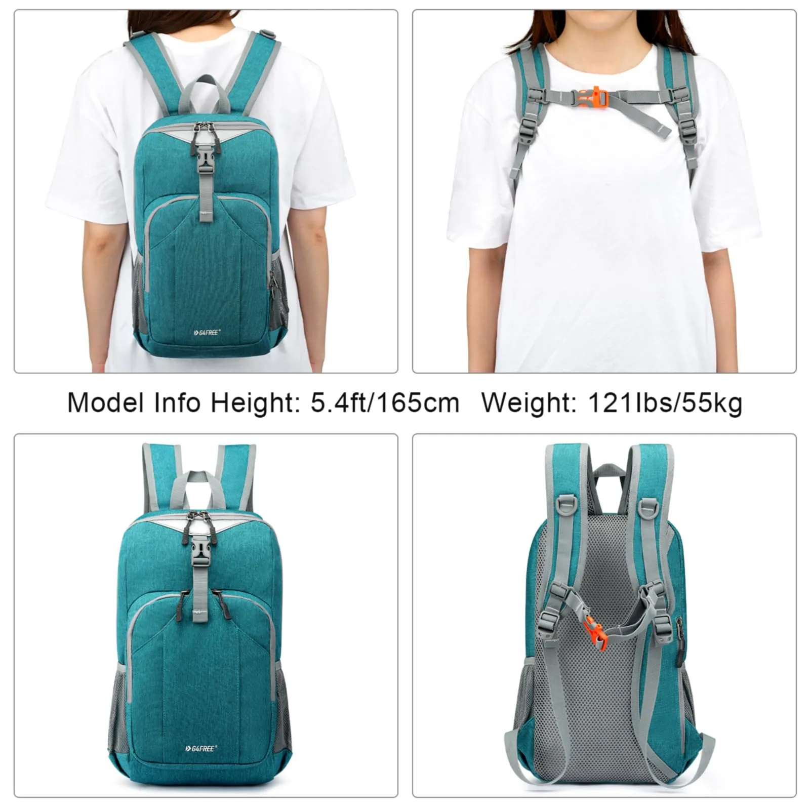 G4Free Mini 10L Hiking Cycling Compact Shoulder Backpack