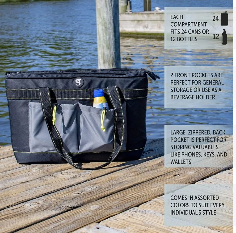 Gecko 2 Compartment Tote Cooler