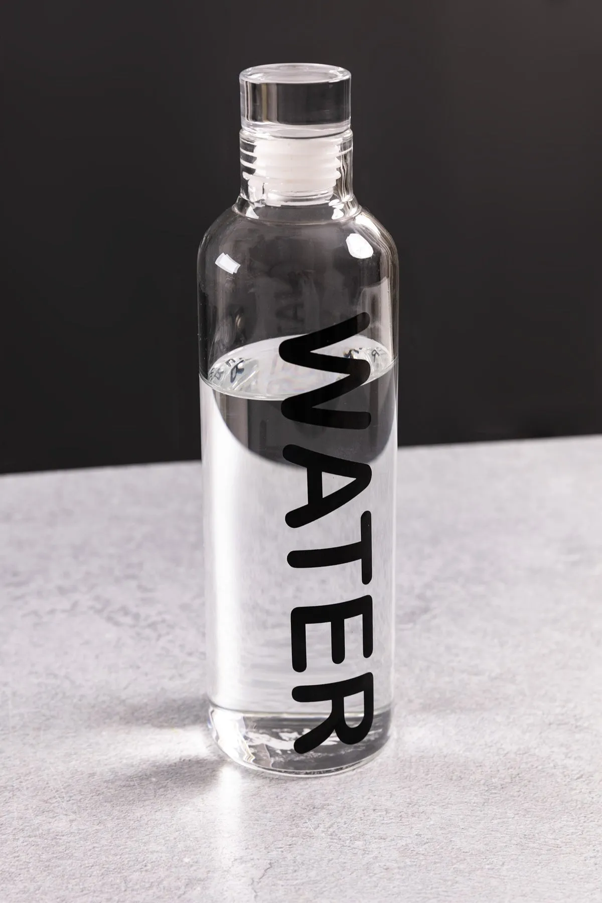 Glass Water Bottle