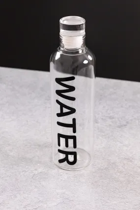 Glass Water Bottle