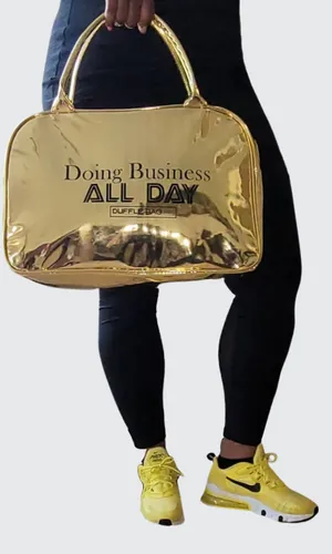 Golden Business Bag | By Duffle Bag