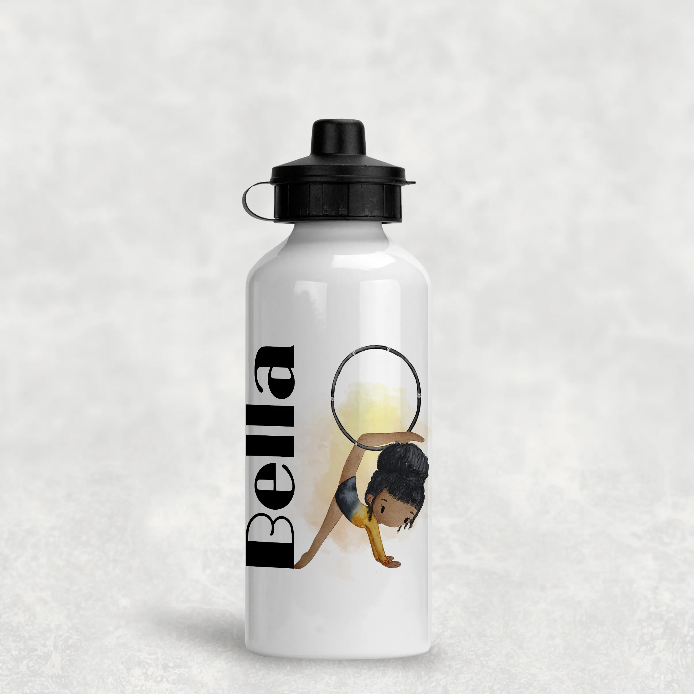 Gymnast Personalised Aluminium Water Bottle 400/600ml