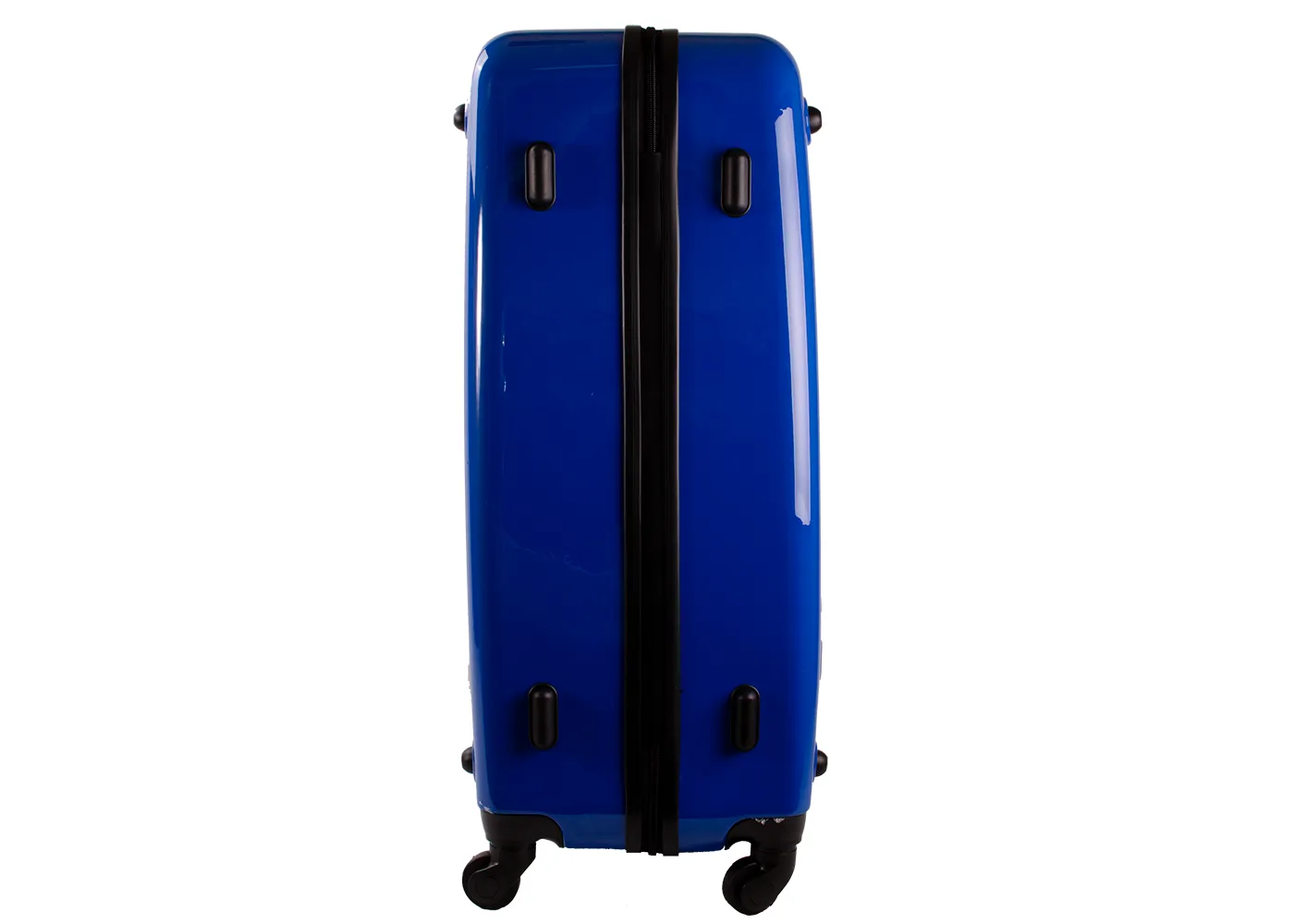 Hard Shell Suitcase with 4 Spinner Wheels Travel Luggage - Blue