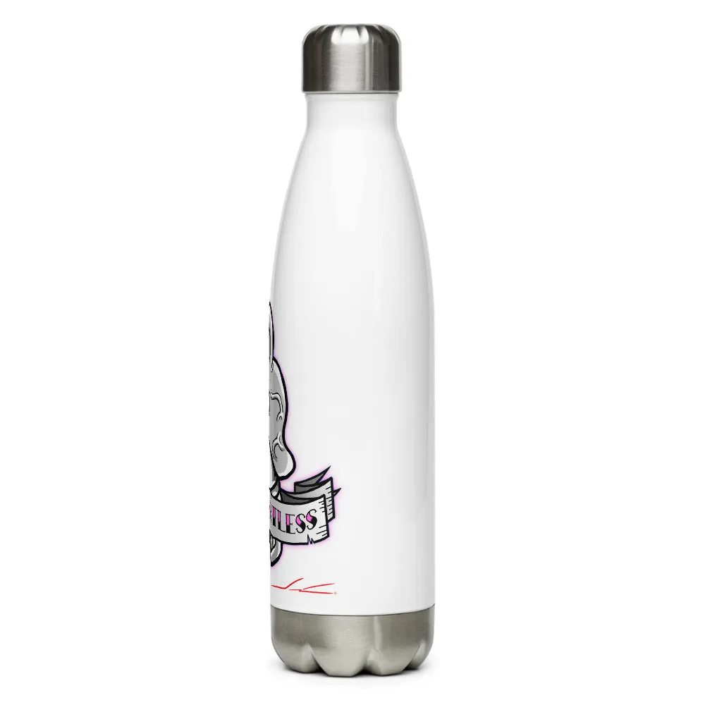 Heartless BW Stainless Steel Water Bottle