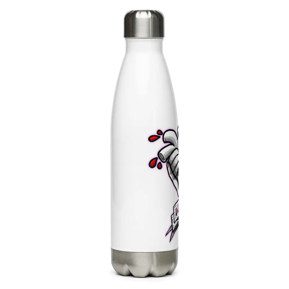 Heartless BW Stainless Steel Water Bottle