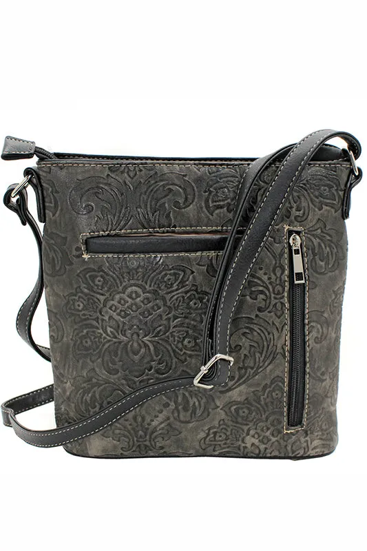 Heat of the Moment Black Messenger Bag