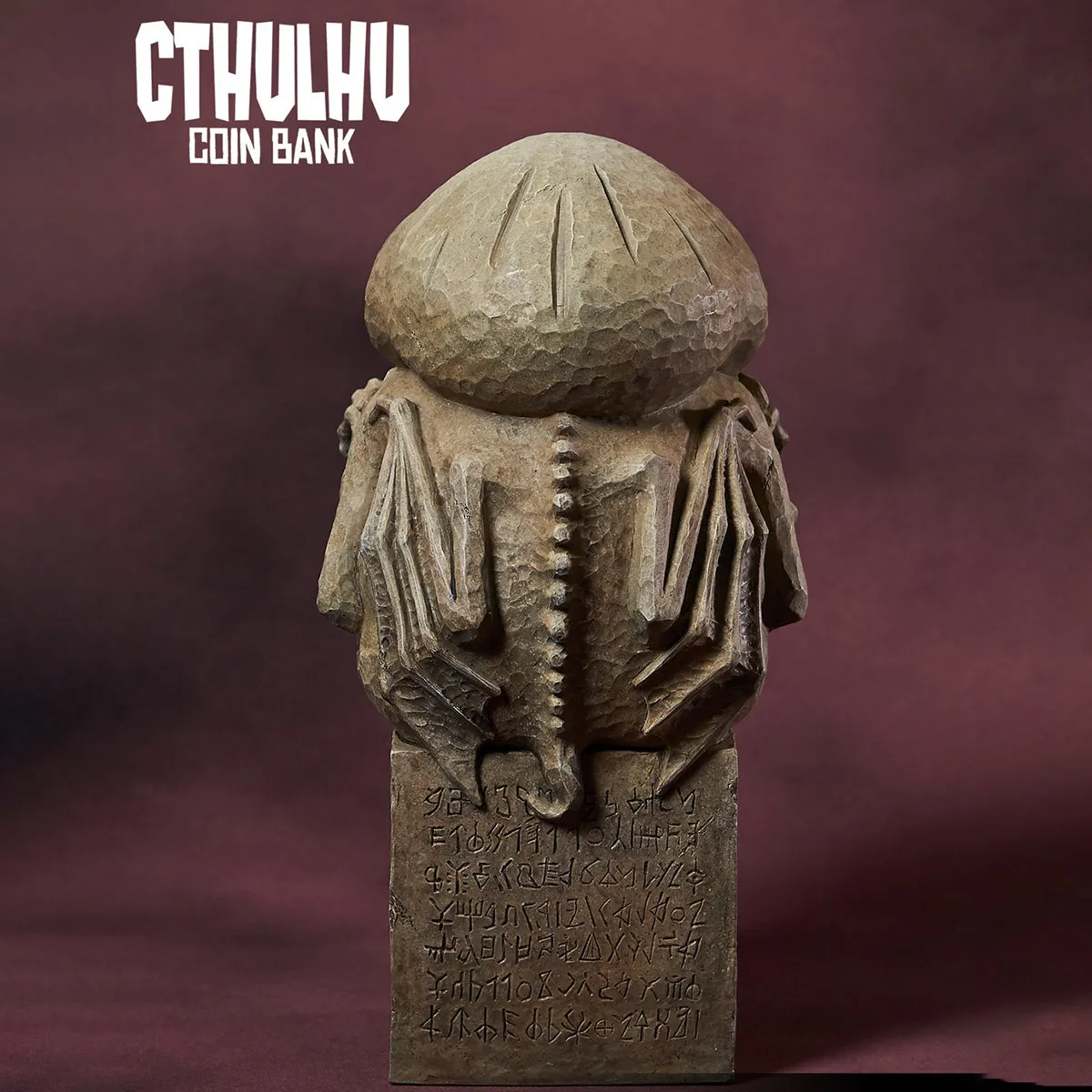 HiPlay Gecco H24cm Cthulhu Coin Bank Statue Stone Color