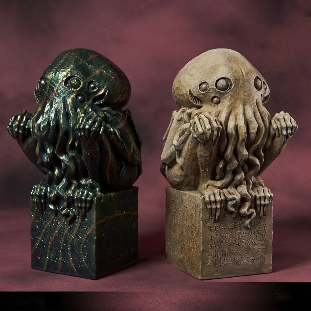 HiPlay Gecco H24cm Cthulhu Coin Bank Statue Stone Color