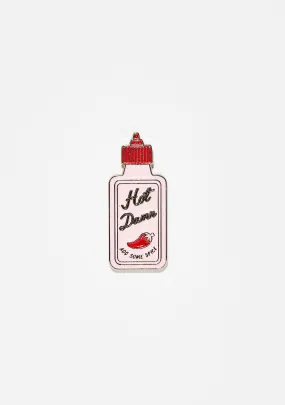 Hot Sauce Enamel Pin