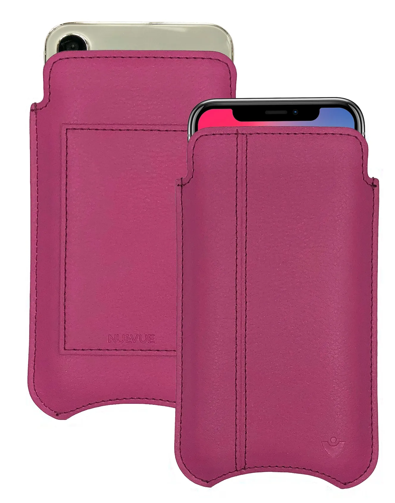 iPhone 11 Pro | iPhone X/Xs Wallet Case Screen Cleaning Sanitizing - Genuine USA Cowhide Leather