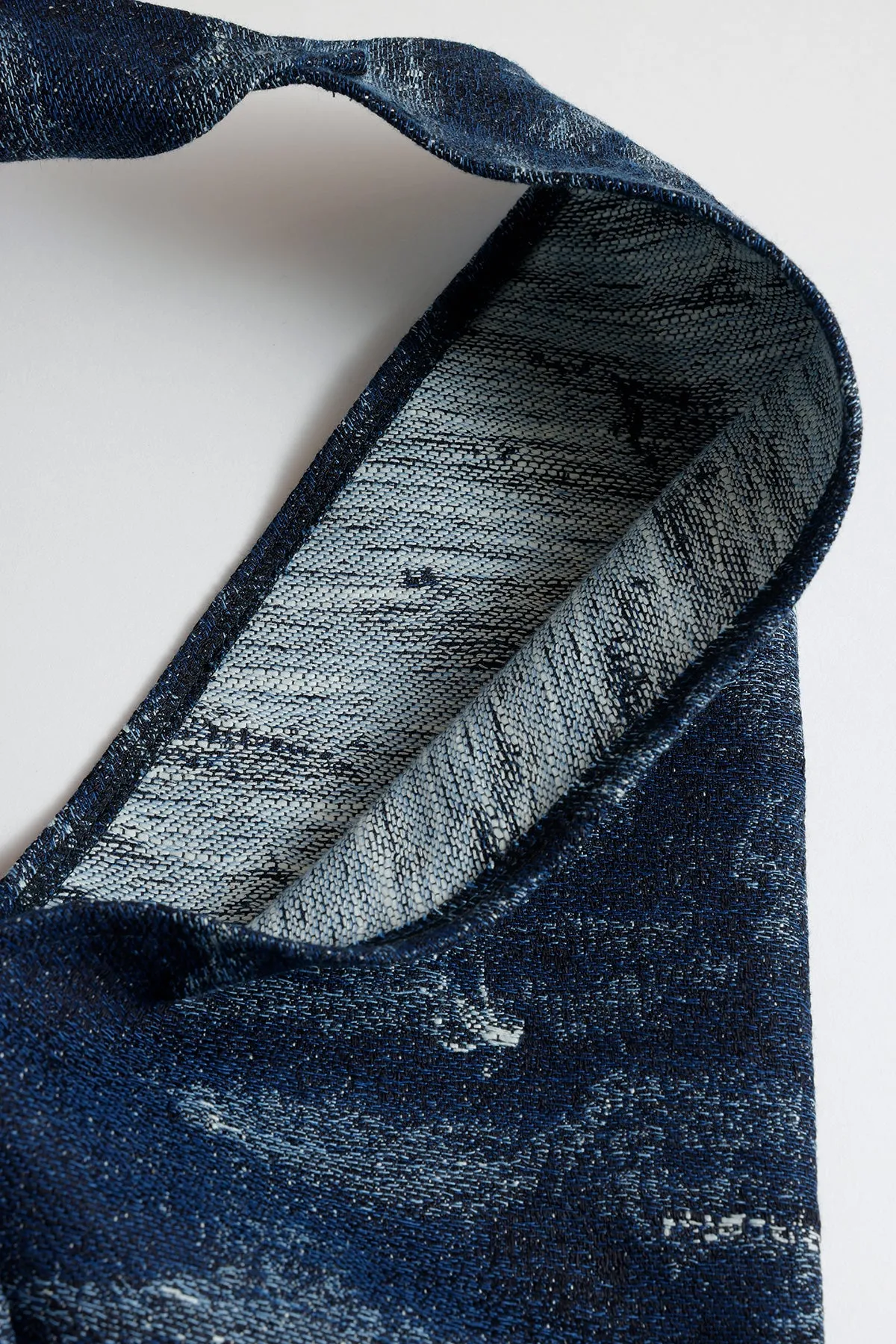 JACQUARD DENIM AZUMA BAG