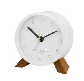 Jasmine Alarm Clock - White