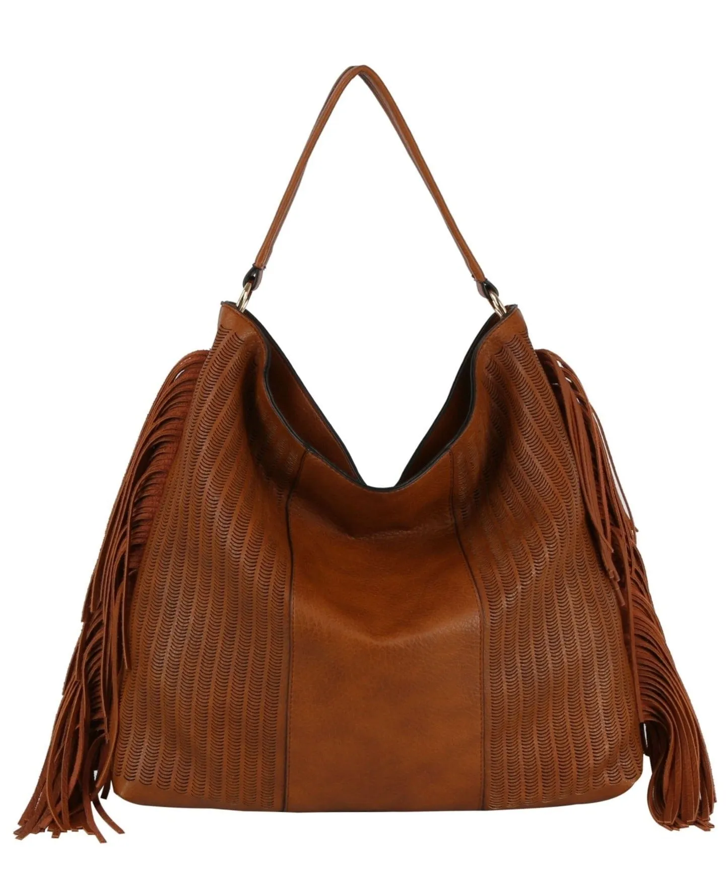 JY0466 Janice Fringe Hobo Bag