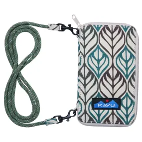 KAVU GO TIME WALLET WITH SHOULDER STRAP