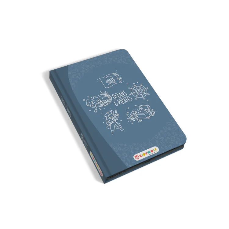 KIDYDRAW-MINI LCD Tracing book - Oceans & Pirates