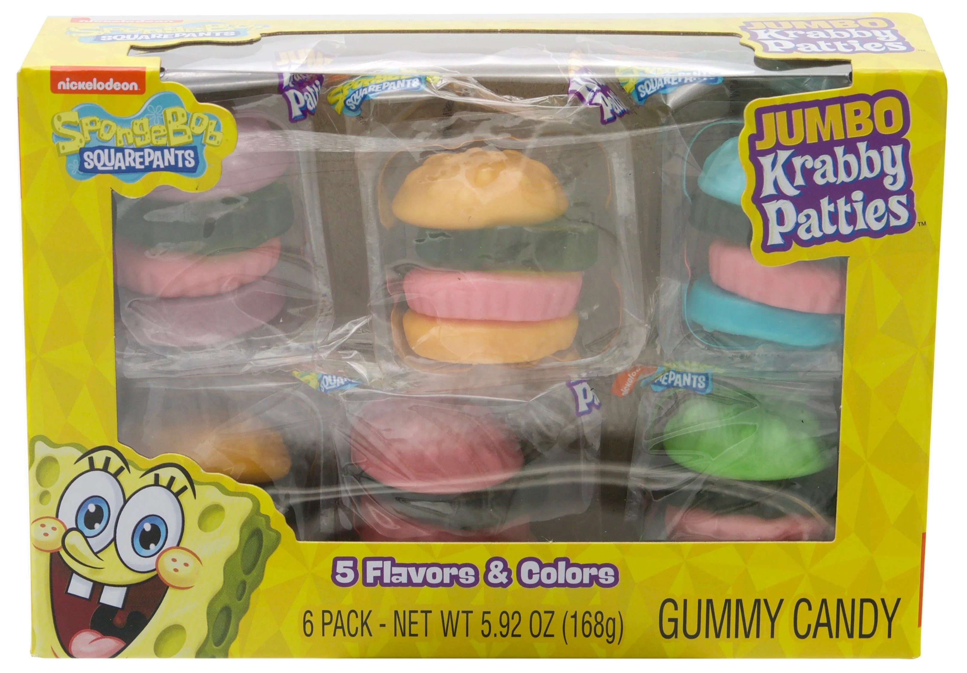 Krabby Patties Gummy Candy