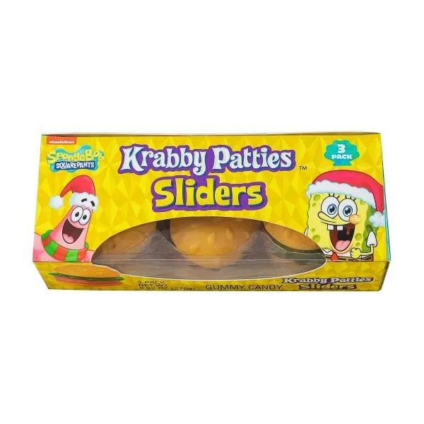 Krabby Patties Gummy Candy