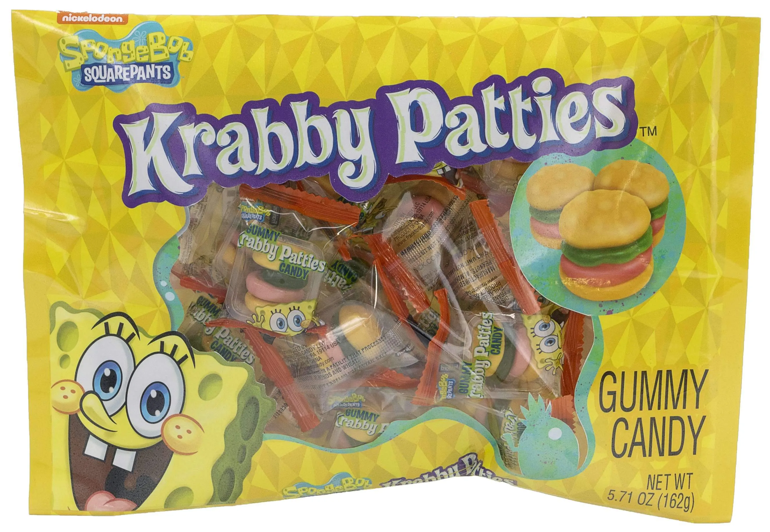 Krabby Patties Gummy Candy