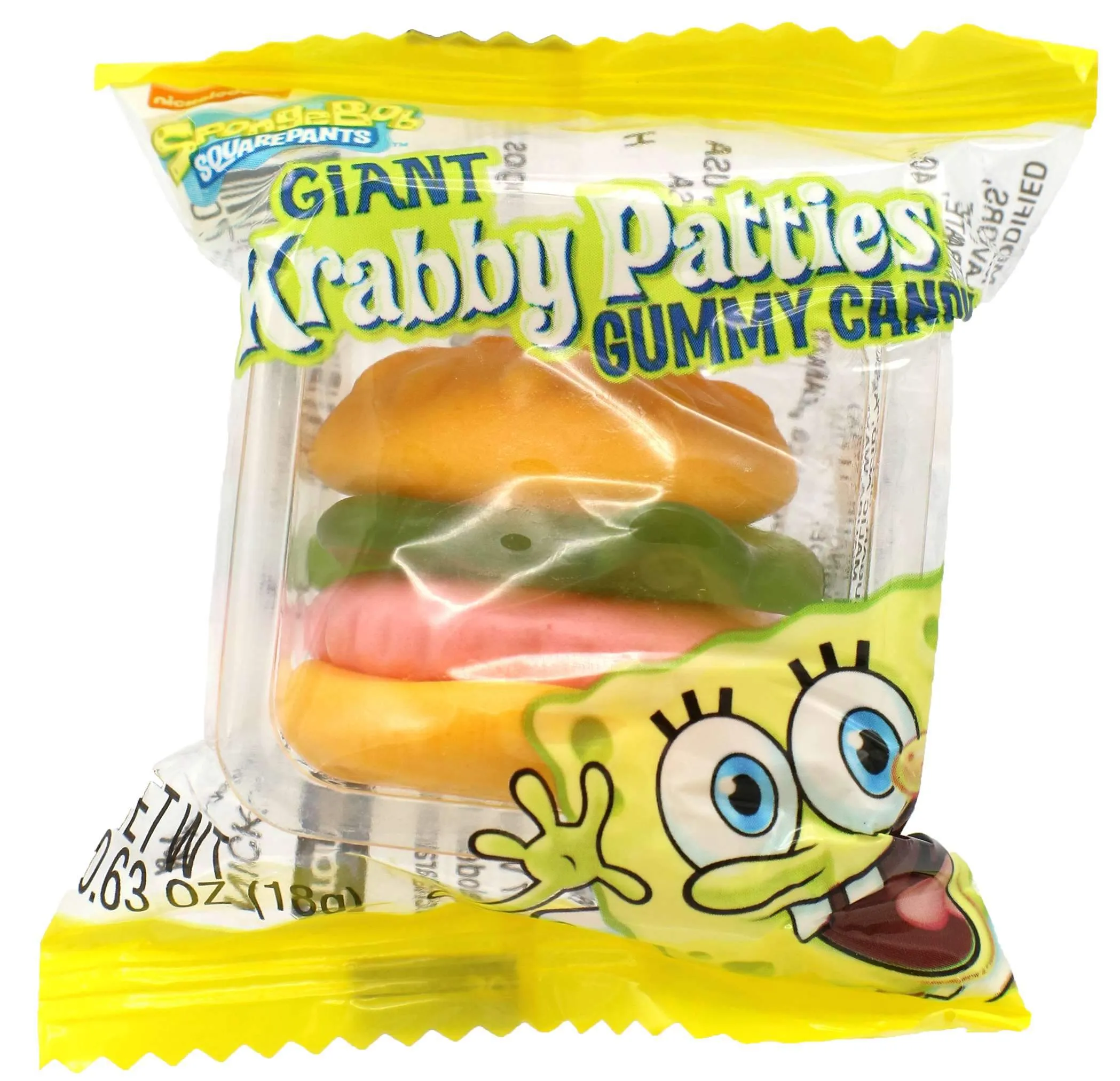 Krabby Patties Gummy Candy