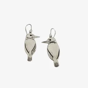 Kōtare Earrings - Sterling Silver