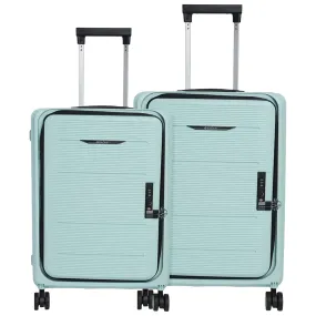 Kuber Industries Luggage Bag | Trolley Bags for Travel | Collapsible Luggage Bag | Travelling Bag | Trolley Bags for Suitcase | Lightweight Luggage Bag | 20KR-24KR Inch |Pack of 4| Gray