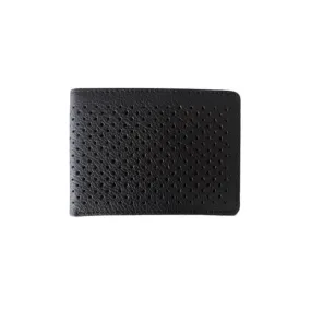 Kyle Leather Perforated Bifold Wallet